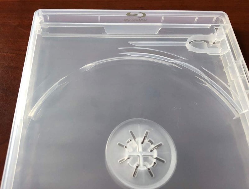 Viva Elite New 12.5 mm Clear Viva Elite Double Blu-Ray Replacement Case Box Standard Size Hold 2 Discs (Pack of 2 Pcs) - Image 2